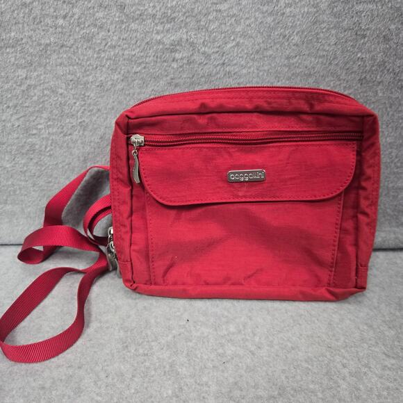 Baggallini Red Wander Bagg - Picture 1 of 8